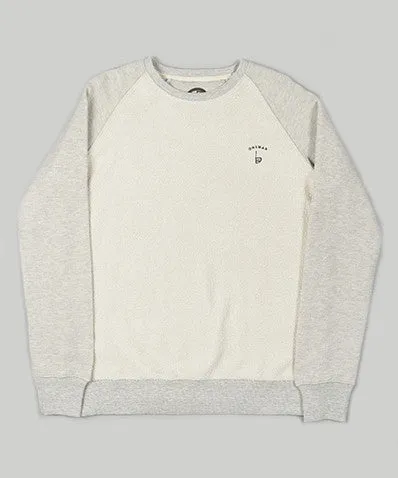 Orsman EMB Reverse Sweatshirt Grey/Ecru