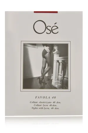 OSÉ Favola 40 Opaque Orange Tights (Arancio)