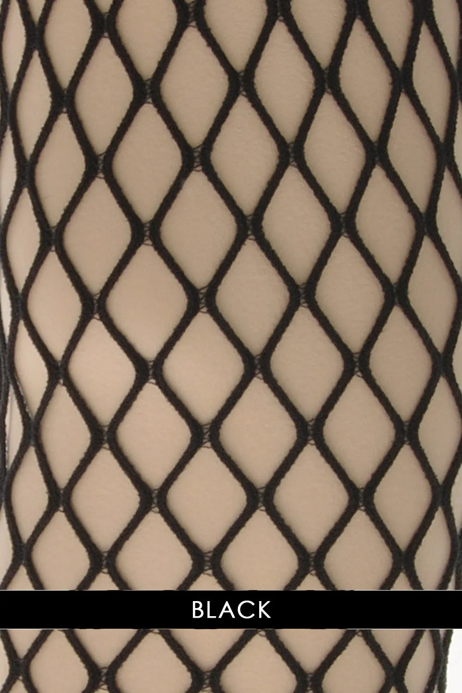 OSE TIFFANY Fishnet Black Tights