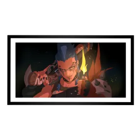 Overwatch 2 Burn it Down 30.5x61cm Framed Art Print