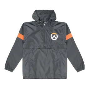 Overwatch 2 Grey Half-Zip Windbreaker Jacket