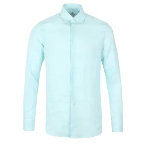 Pal Zileri Linen Shirt in Mint