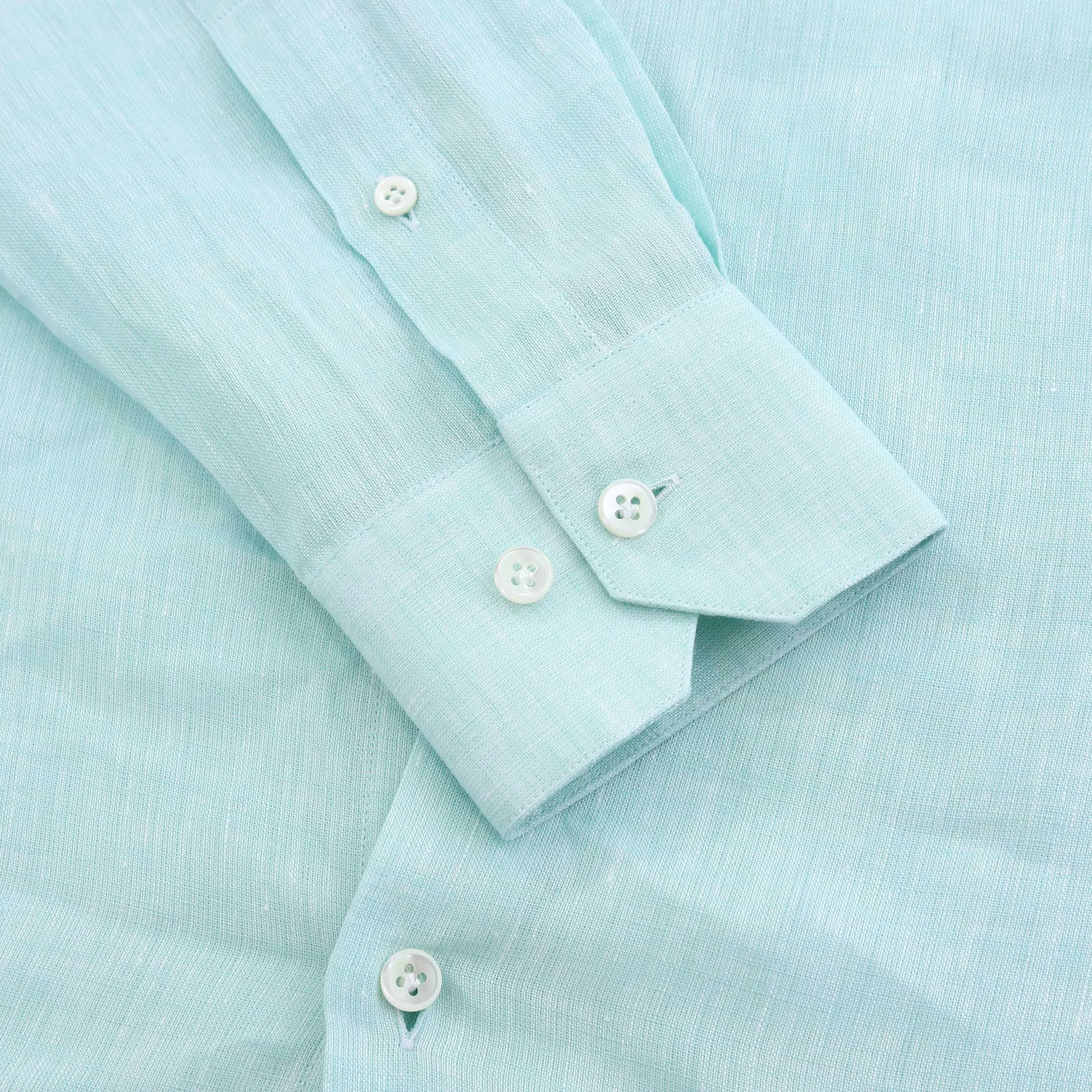 Pal Zileri Linen Shirt in Mint