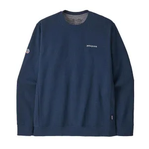 Patagonia Fitzroy Icon Uprisal Crew Sweatshirt Lagom Blue