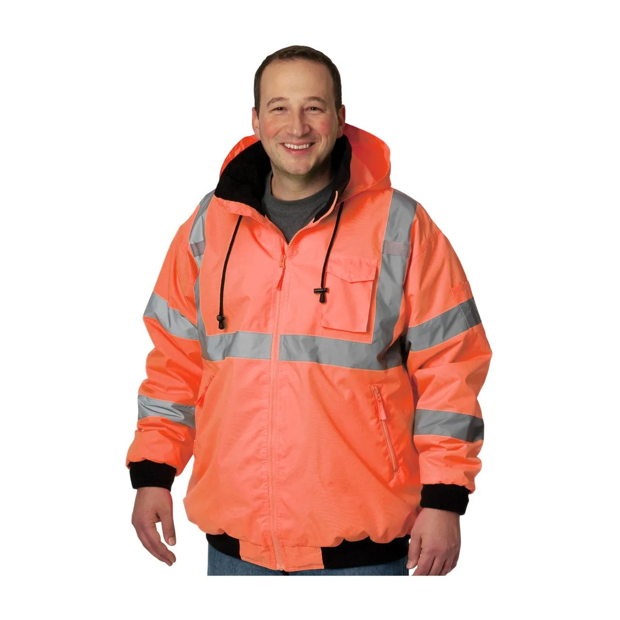 PIP Class 3 Bomber Jacket Orange