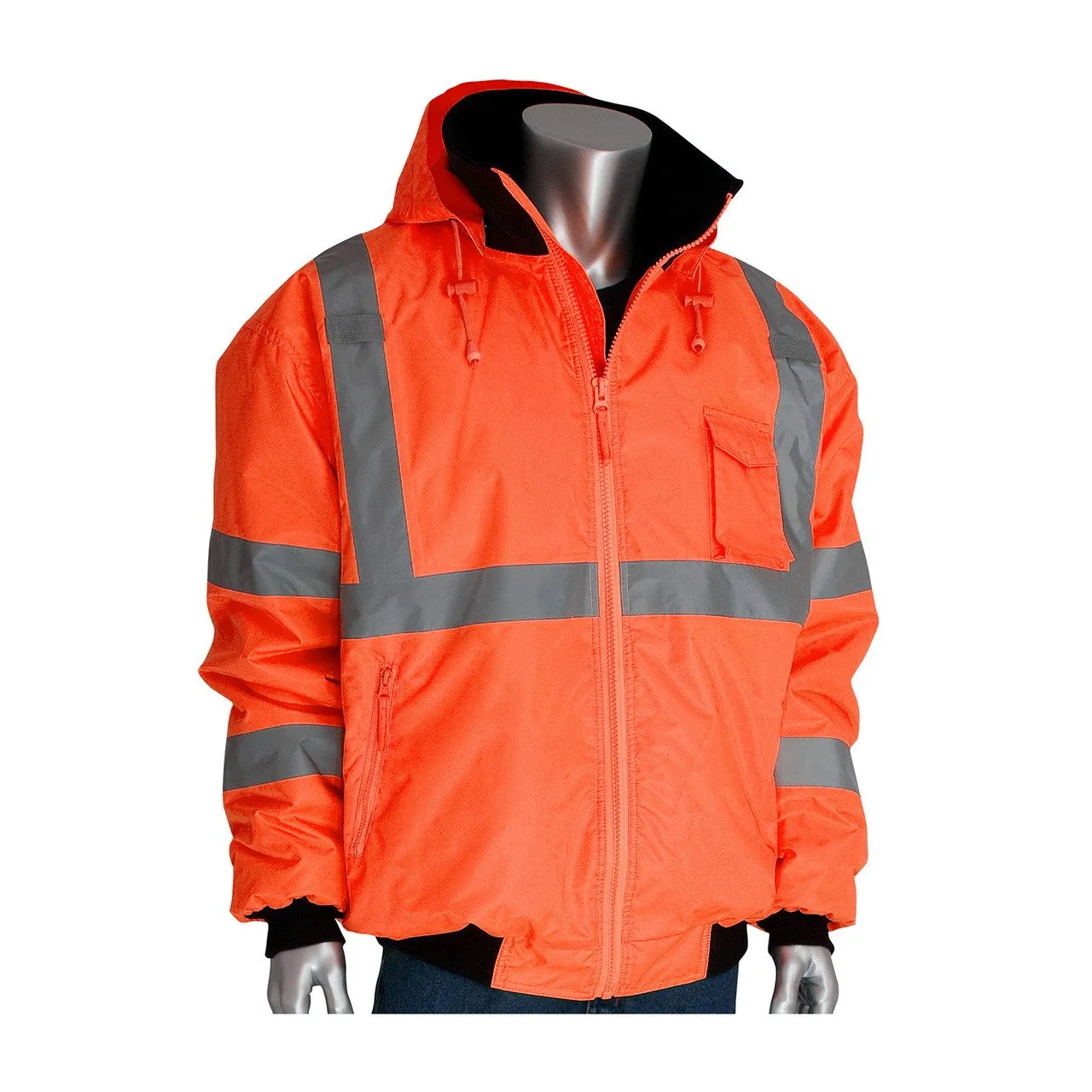 PIP Class 3 Bomber Jacket Orange