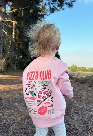 Pizza Club Organic Cotton Childrens Sweatshirt