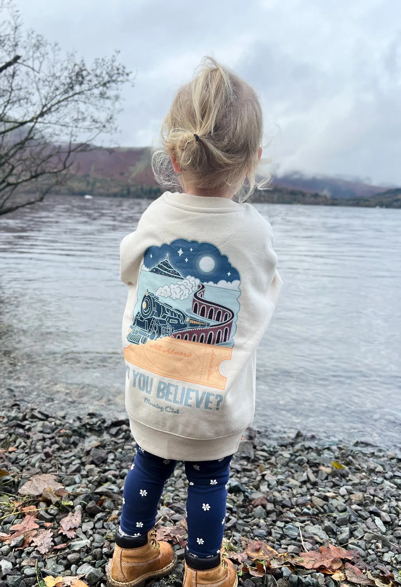 Polar Train Organic Cotton Childrens Sweatshirt