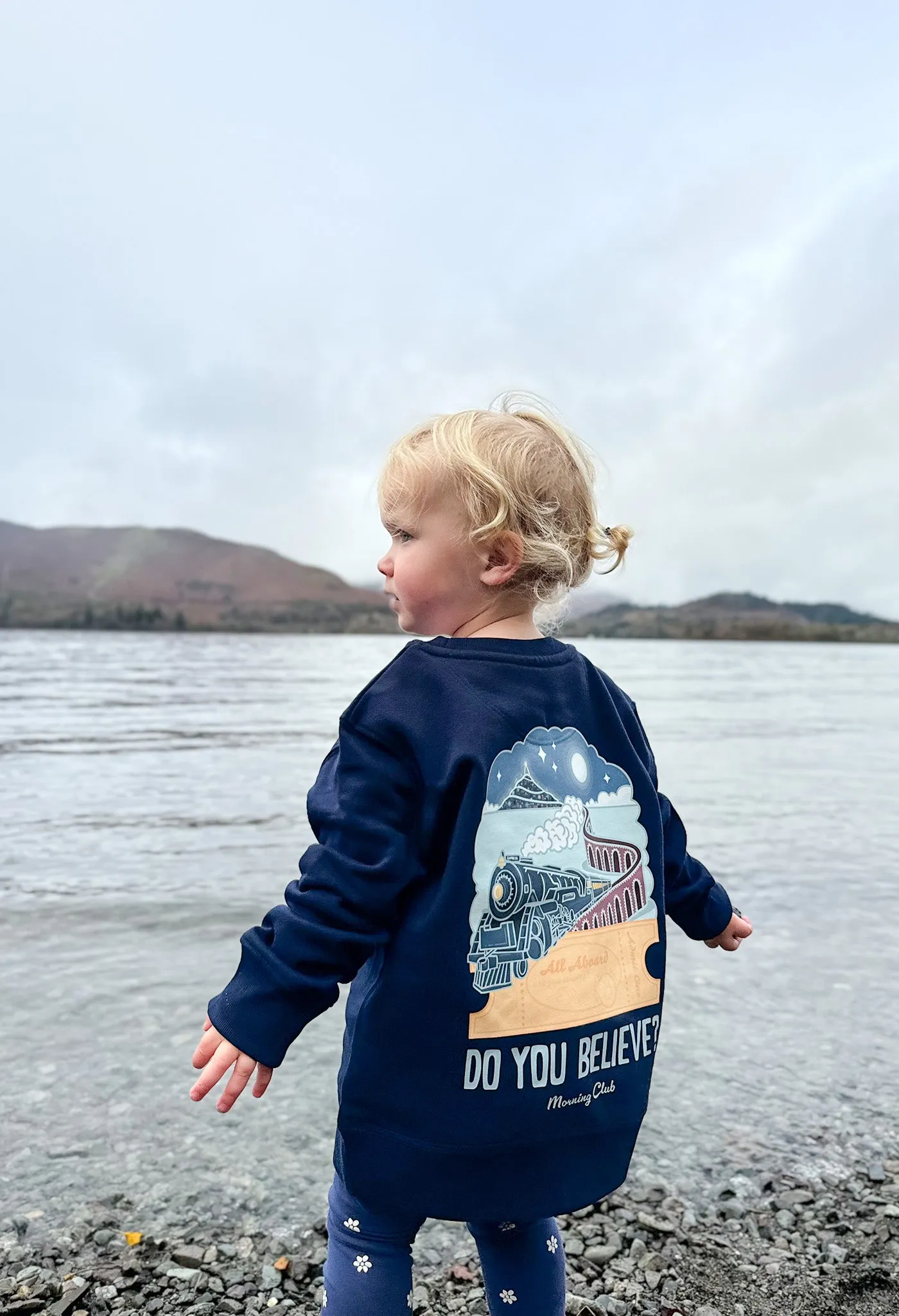 Polar Train Organic Cotton Childrens Sweatshirt