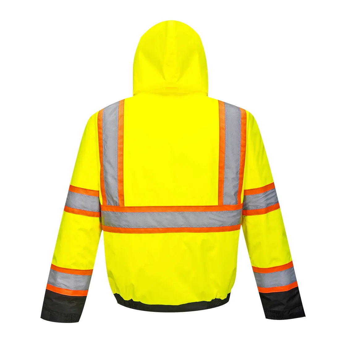 PORTWEST  Hi-Vis Contrast Tape Bomber Jacket