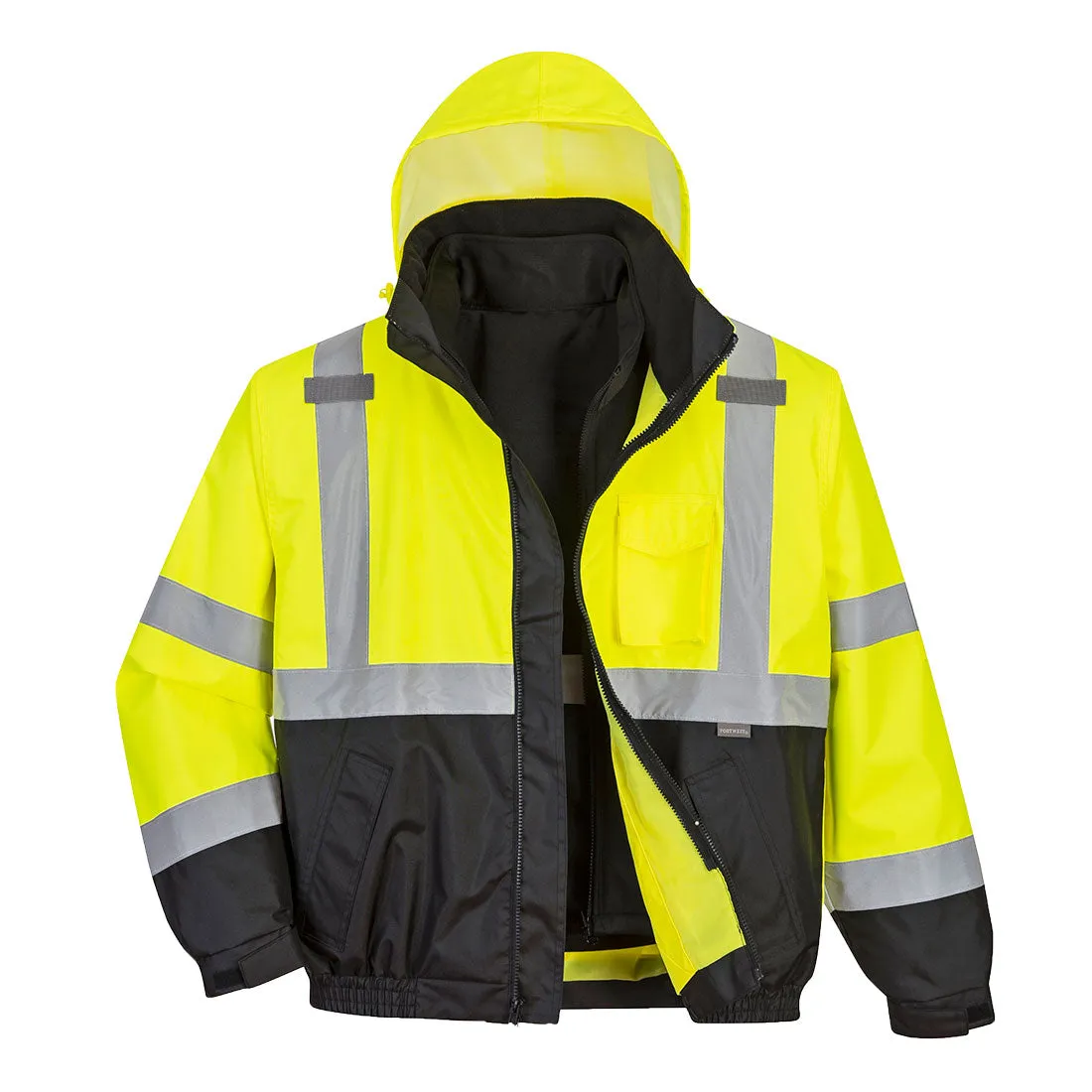 PORTWEST  Hi-Vis Premium 3-in-1 Bomber