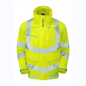 PULSAR EVO103 Evolution HV Yellow Waterproof Breathable Bomber Jacket