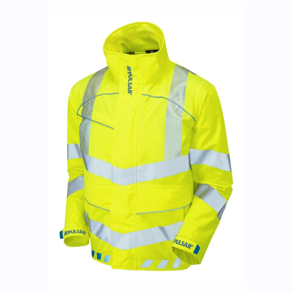 PULSAR EVO103 Evolution HV Yellow Waterproof Breathable Bomber Jacket