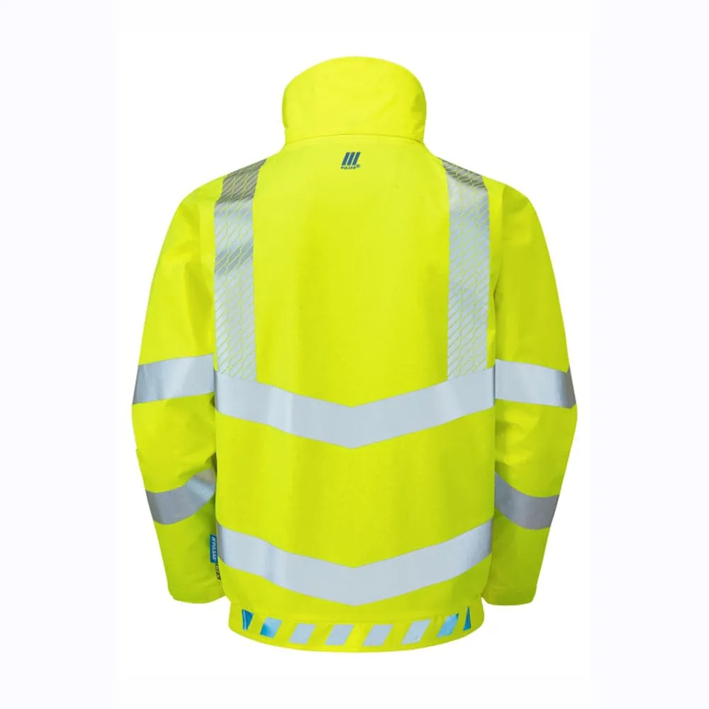 PULSAR EVO103 Evolution HV Yellow Waterproof Breathable Bomber Jacket