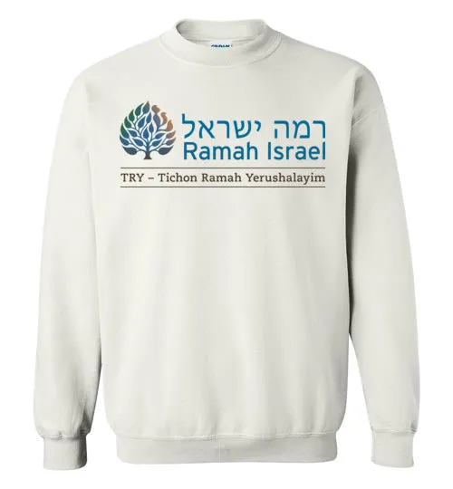 Ramah Israel TRY Crewneck Sweatshirt Traditional Logo