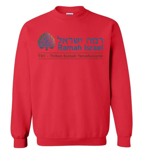 Ramah Israel TRY Crewneck Sweatshirt Traditional Logo