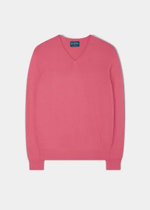 Rothwell Cotton Cashmere Jumper In Swizzle