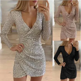 Sequin Mini Dress