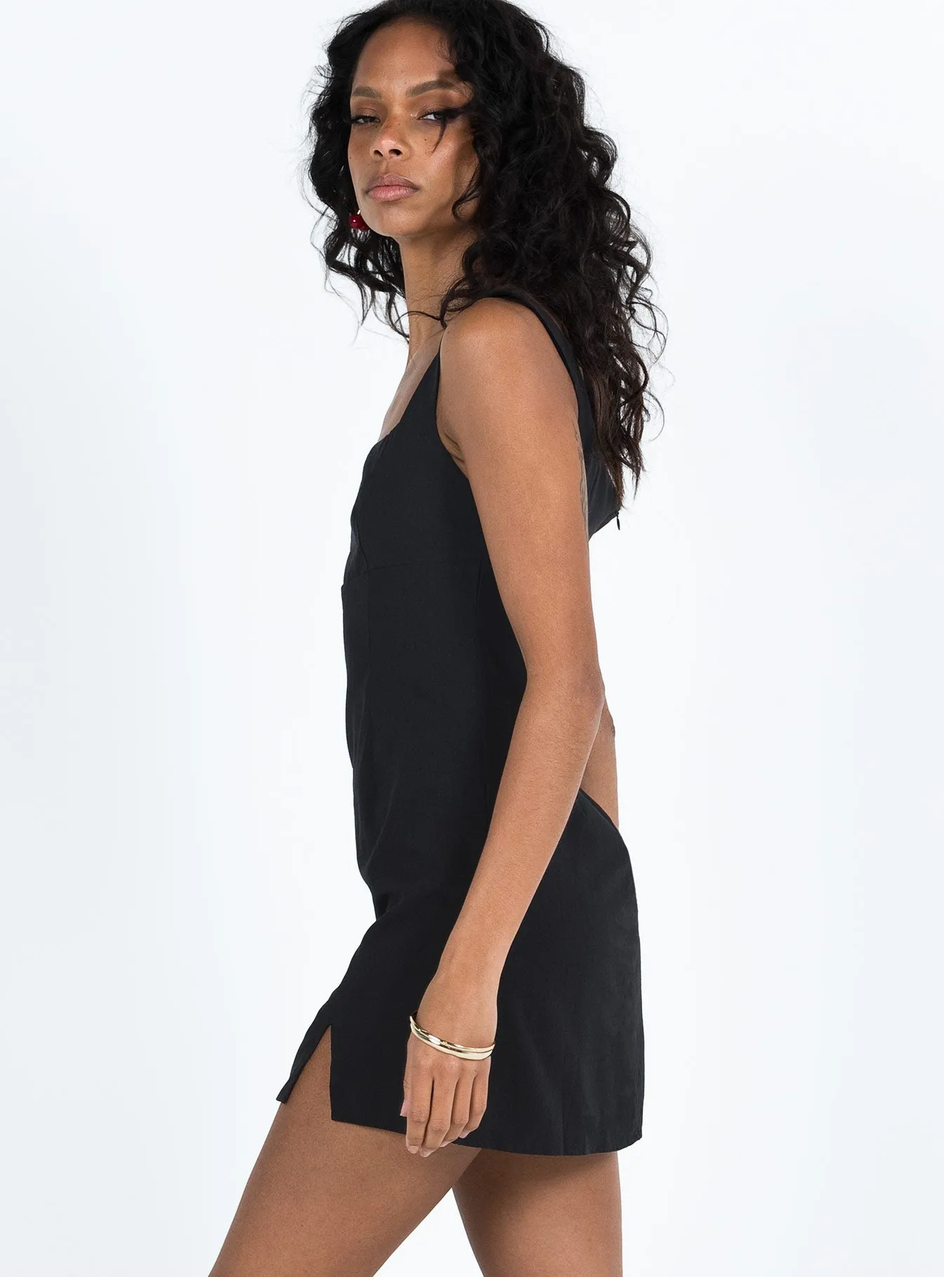 Sharpe Mini Dress Black