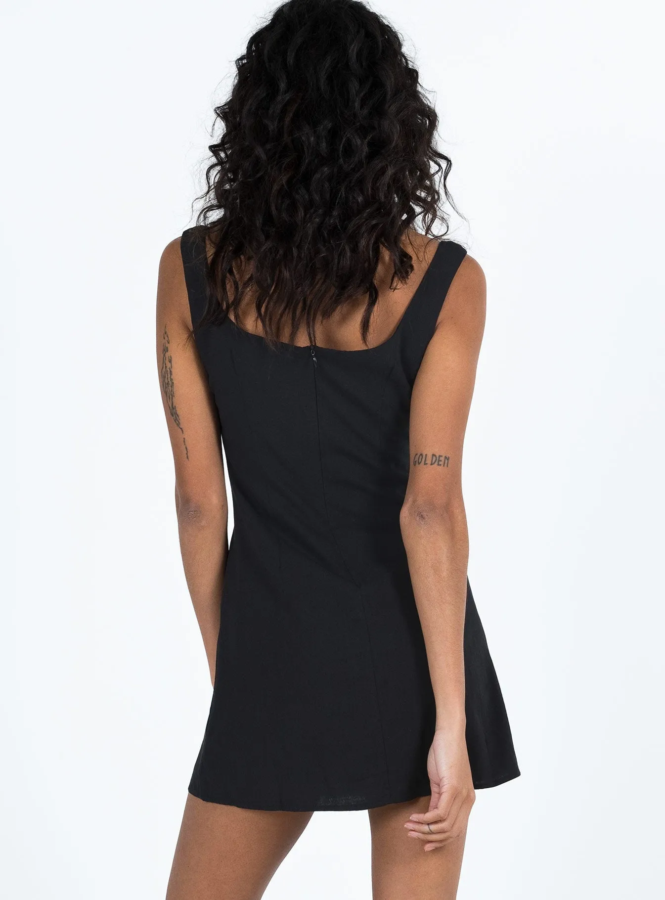 Sharpe Mini Dress Black