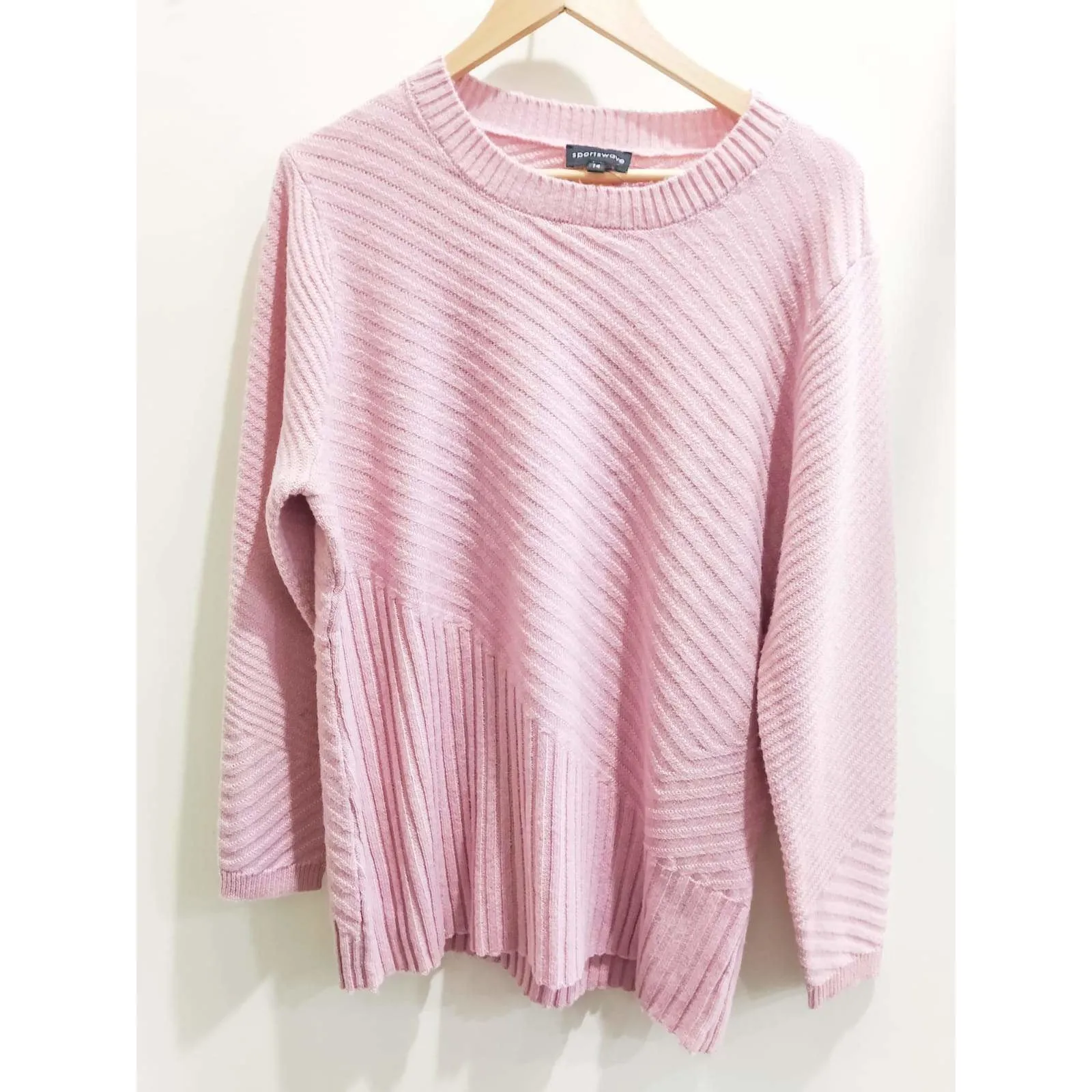 Sportswave Rib Knit Pullover