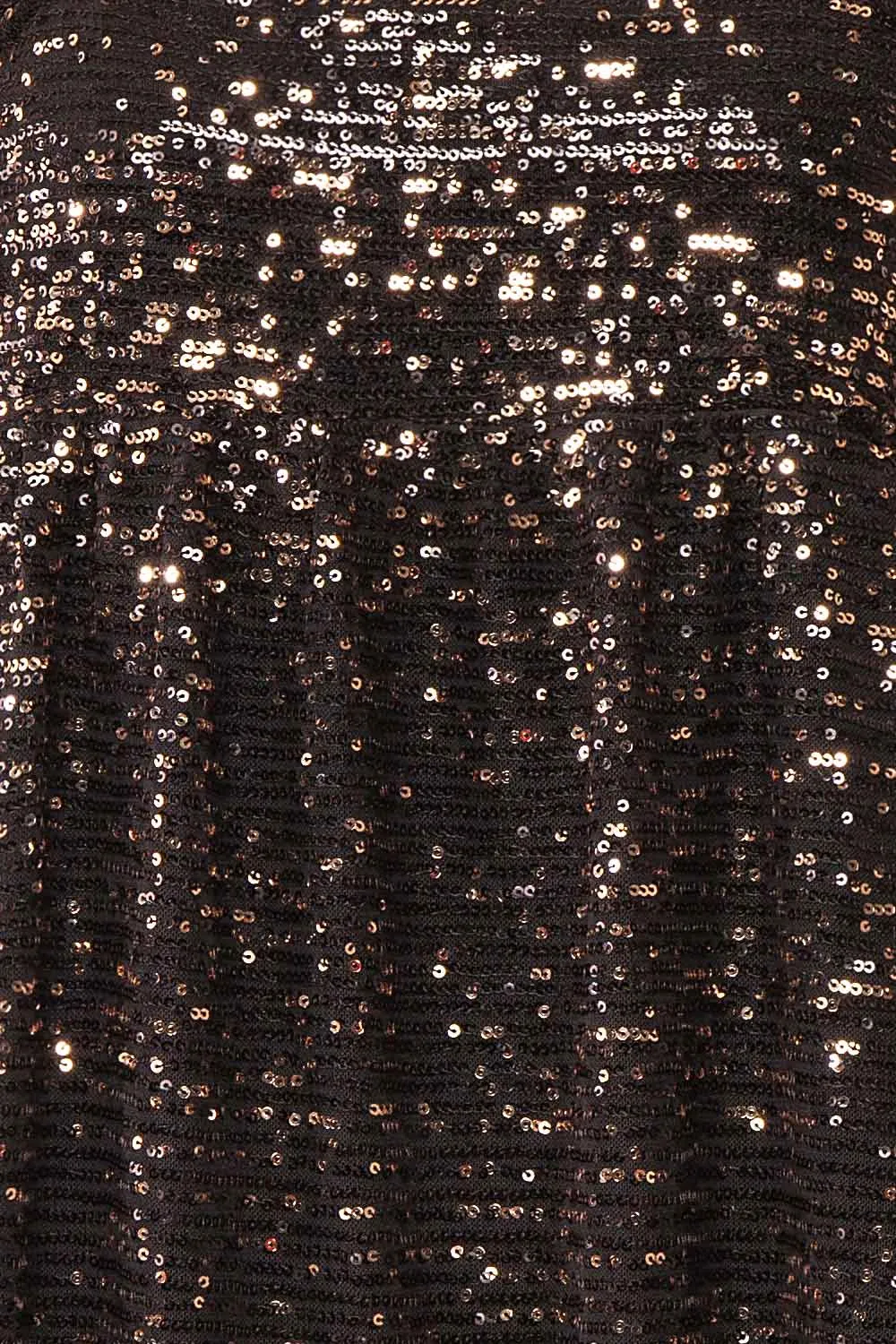 Sylvionne | Low Back Sequin Babydoll Dress