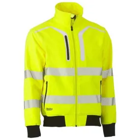 Taped Hi Vis Soft Shell Bomber Jacket BJ6979T