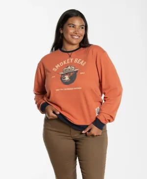 The Landmark Project - Smokey Bear Varsity Crewneck Sweatshirt