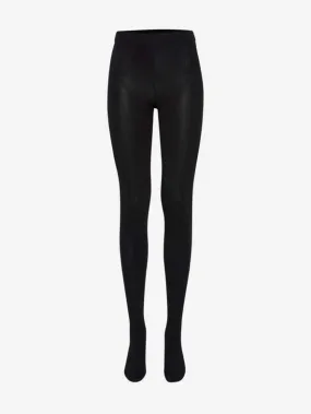 The Warmy Fleece Tights - Opaque Black