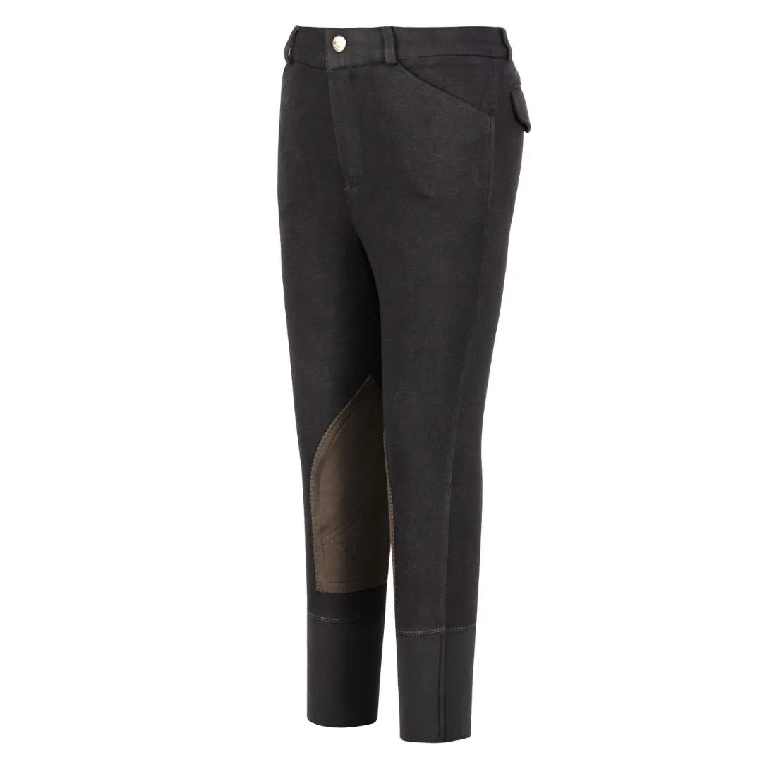 TuffRider Boys Patrol Light Knee Patch Breeches