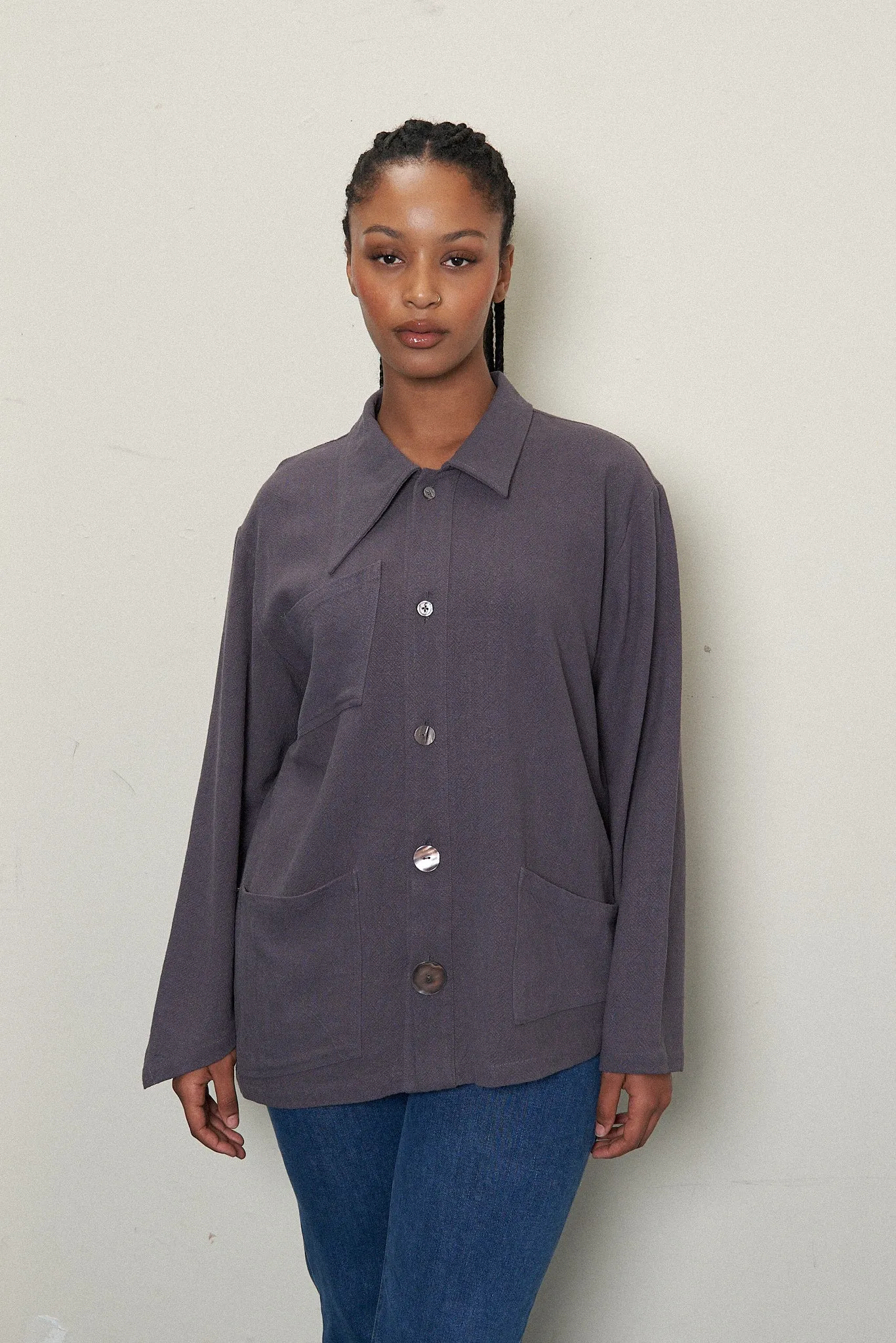 Unisex Mistake Linen Jacket