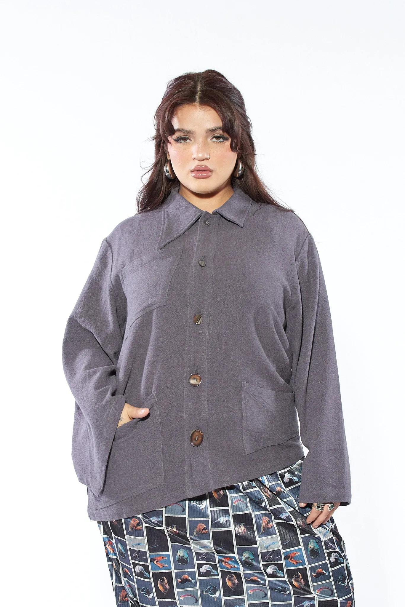 Unisex Mistake Linen Jacket