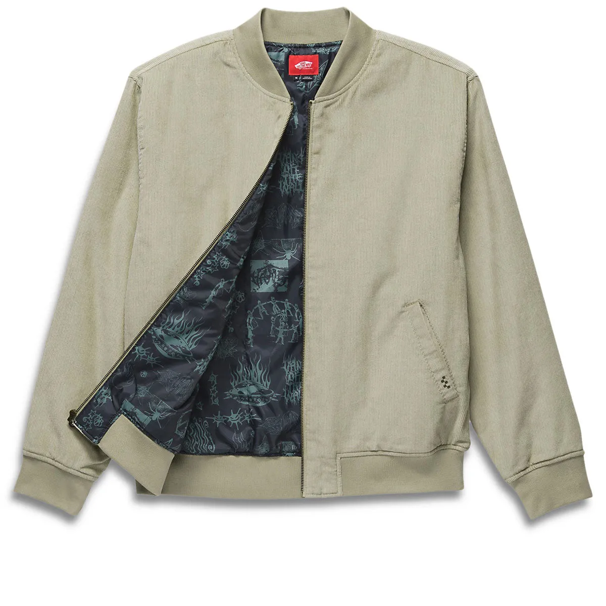 Vans Skate Cord Bomber Jacket - Elm