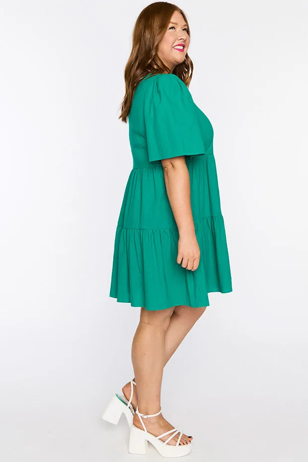 Wilma Green Dress