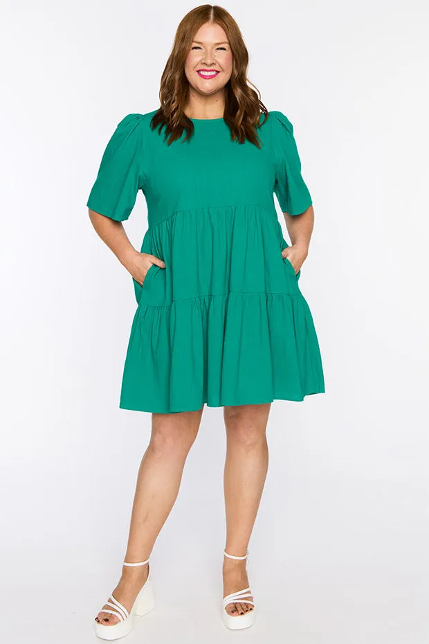 Wilma Green Dress