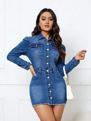 Women Sexy Women Jacket Long Sleeve Denim Jacket