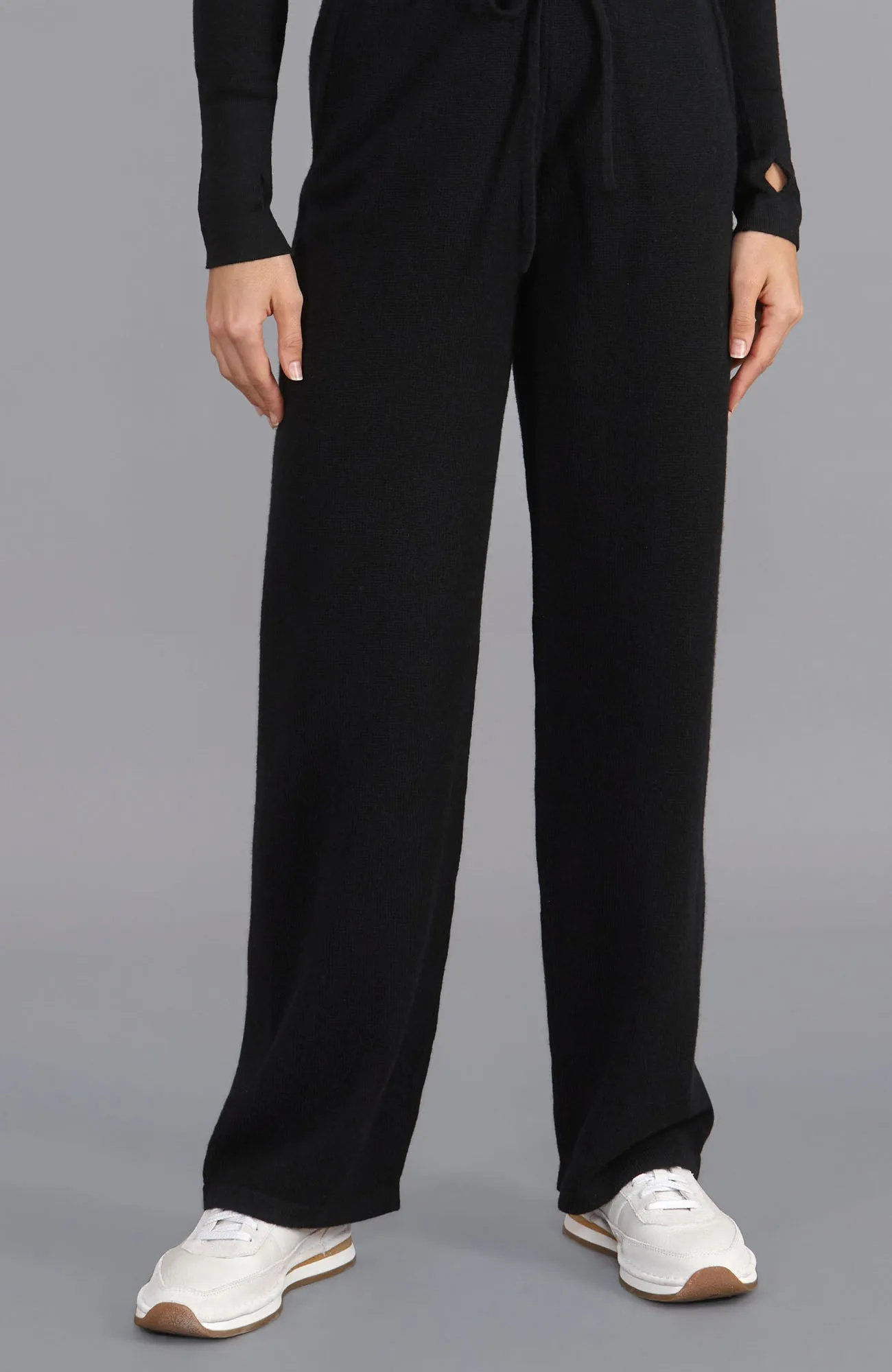 Womens Lambswool Knitted Trousers