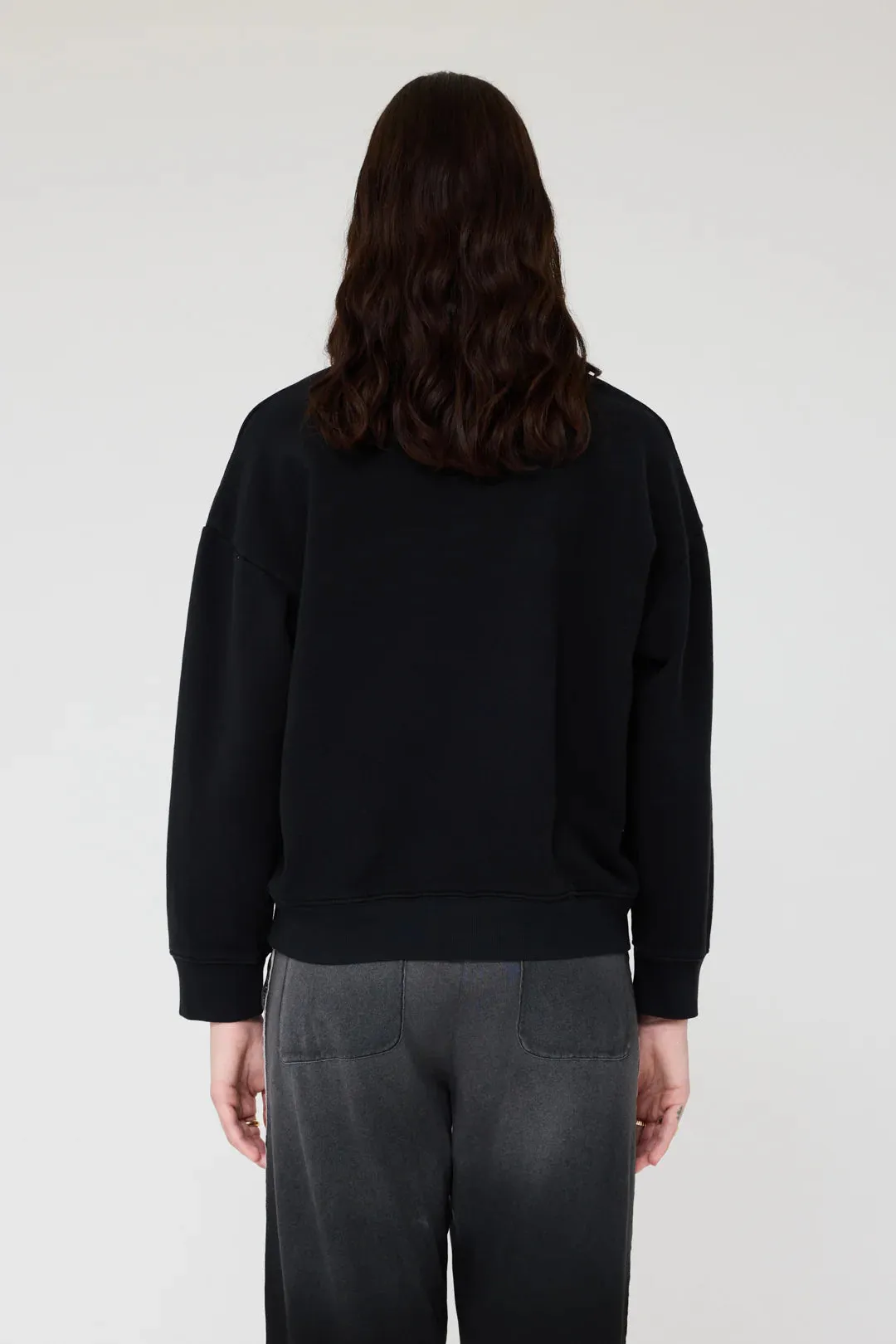 YVES SWEATSHIRT - BLACK