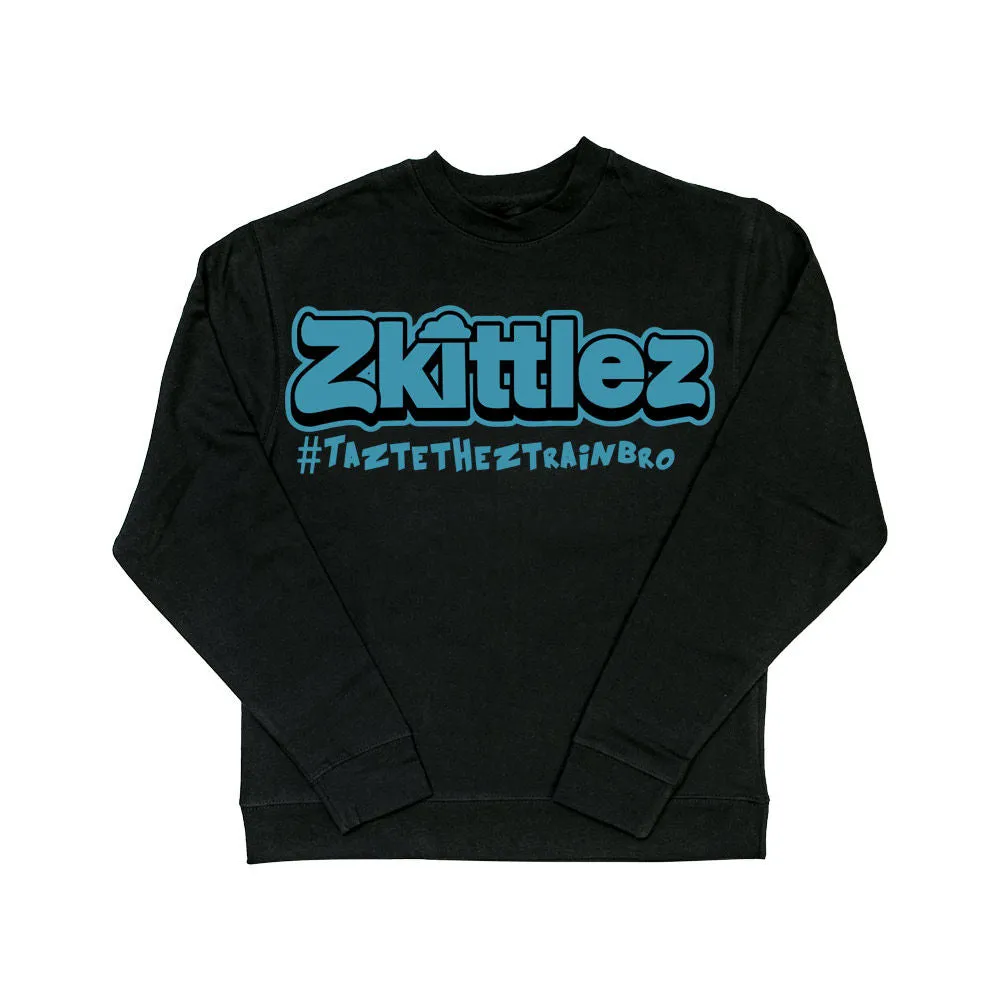 Zkittlez Crewneck  Sweater -Taste The Z Train