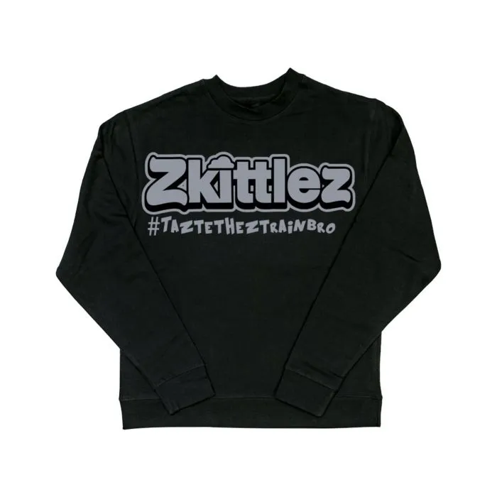 Zkittlez Crewneck  Sweater -Taste The Z Train