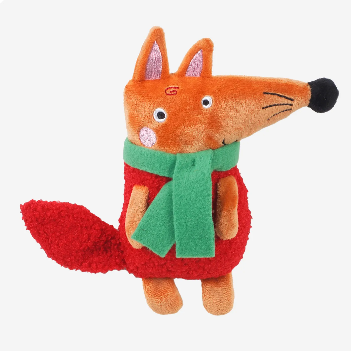 Zoon Red Fox Christmas Toy